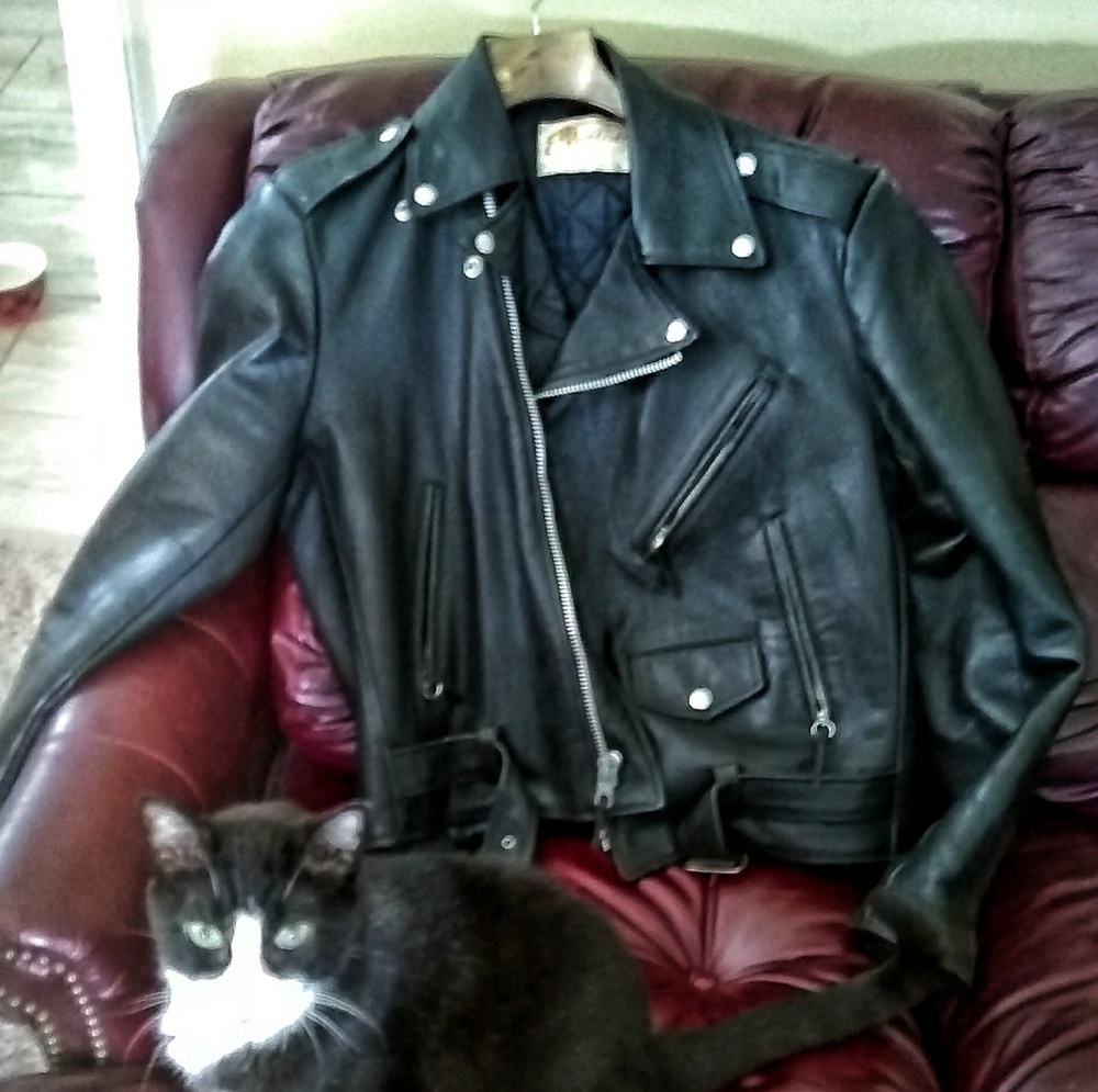 Vintage Excelled Motorcycle Jacket Men's 40